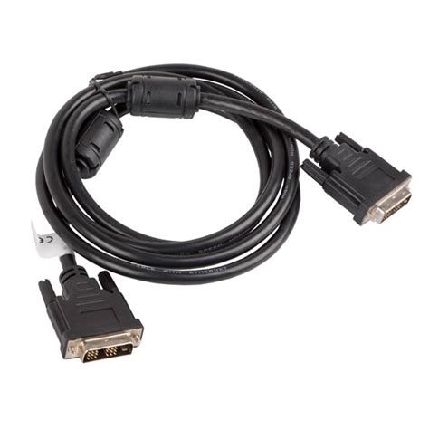 Cable Lanberg CA DVIS 10CC 0018 BK DVI D 18 1 Macho A DVI D Macho