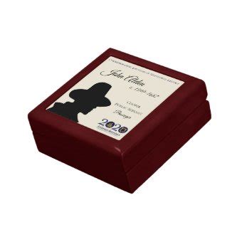 John Alden Mayflower Descendant Keepsake Box | Zazzle