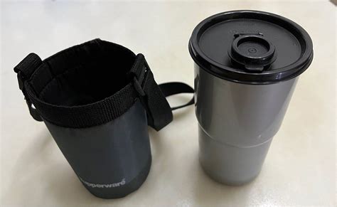 Tupperware Water Bottle Tumbler With Sling Pouch Approx 900ml