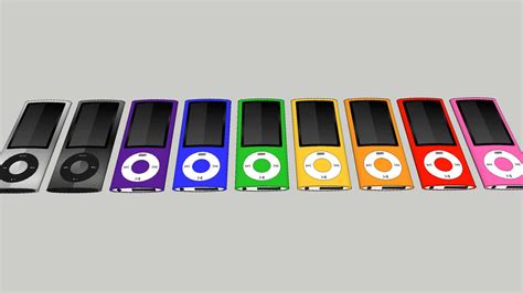 New Apple Ipod Nano 5th Generation 8gb 16gb Assorted Colors 30 Day