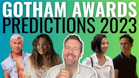 Gotham Awards Predictions 2023 YouTube