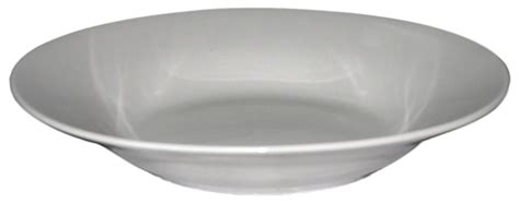 PLATO HONDO D CERAMICA 22CM BLANCO ZIBO S E REF 023SP090W Superseis