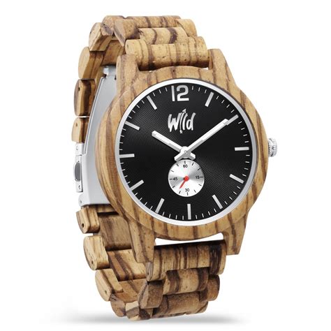 Montre En Bois Wild Personnalisable Pour Toutes Occasions