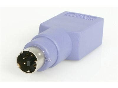 USB TO PS/2 Keyboard Adapter- F/M Omnion Inc