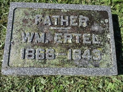 William Ertel 1866 1943 Homenaje De Find A Grave