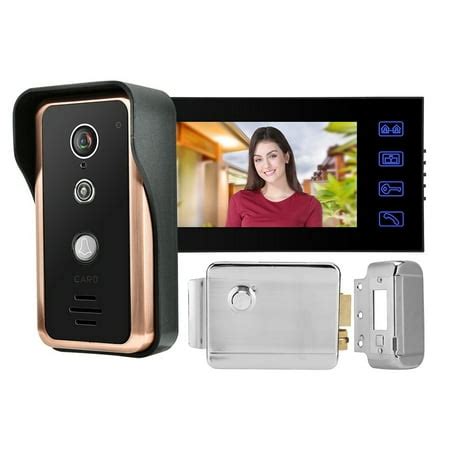 Monitor Intercom,1 Monitor RFID IR Wired Video Doorbell Camera Monitor Doorbell Quality You Can ...