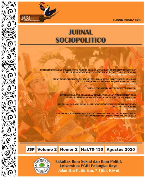 Archives JURNAL SOCIOPOLITICO