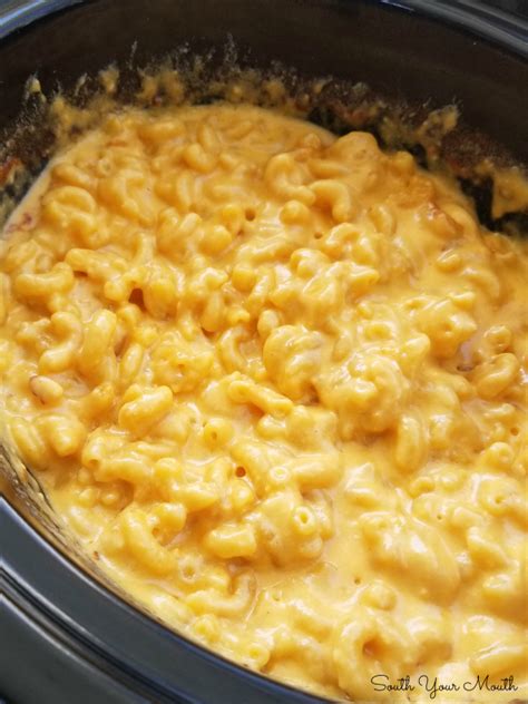 South Your Mouth No Boil Crock Pot Macaroni Cheese