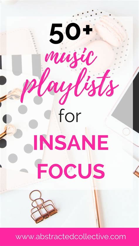 The Ultimate Music Playlist For Focused Work Ideas Abstracted