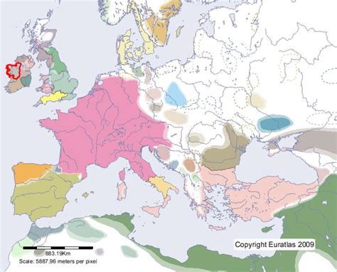 Euratlas Periodis Web Karte Von Connacht Im Jahre 800