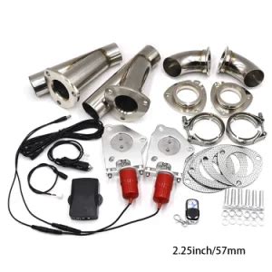 2 25 Inch Car Electric Stainless Steel Y Pipe Exhaust Control Valve