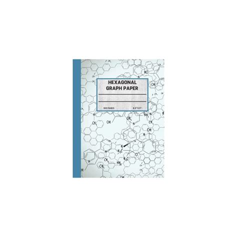 Buy Hexagonal Graph Paper Hexagonal Notebook For Biochemistry Organic