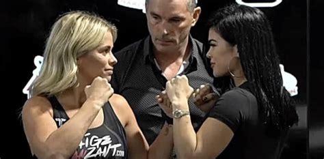 BKFC 19 Press Conference Video: Paige VanZant vs Rachael Ostovich Face-off - MMAWeekly.com | UFC ...