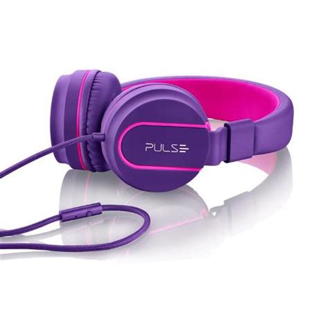 Fone De Ouvido Pulse Fun Series Multilaser Rosa Roxo Ph