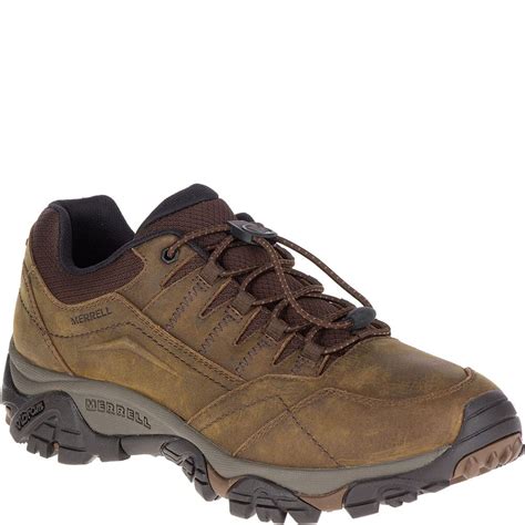 Merrell Mens Moab Adventure Stretch Wide Hiking Shoes Dark Earth Elliottsboots