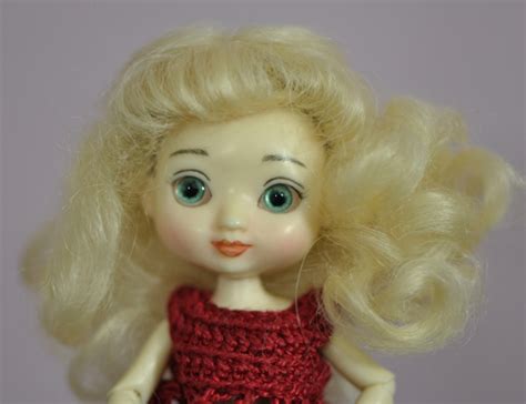 Cutie Mohair Wig Blonde Size Amelia Lati White SP Doll Peddlar