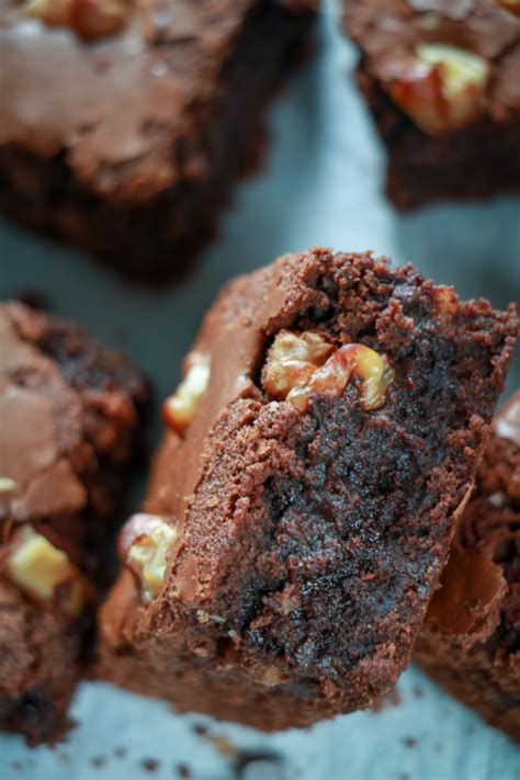 Easy Homemade Chocolate Walnut Brownies Healthy Recipes And Lifestyle