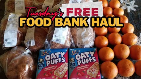 Food Bank Haul This Tuesday S Free Food Pantry Haul Frugal Living In