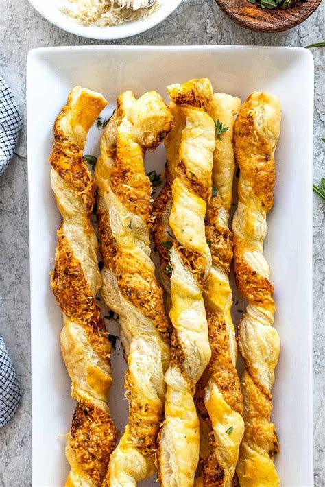 Puff Pastry Cheese Straws - Jessica Gavin