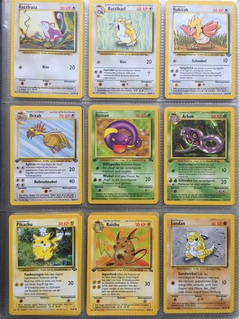 Nintendo Creatures Gamefreak Pok Mon Trading Card Der Ersten