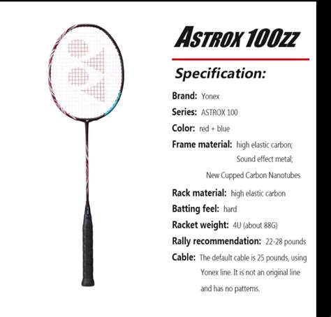 Original Yonex Astrox 100zz Badminton Racket Carbon Offensive