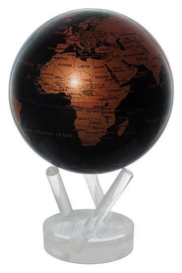 Copper Black Solar Powered Mova Globe Free Shipping Mova World Globe