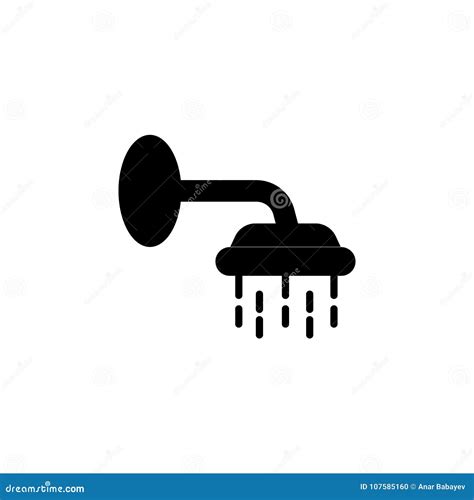 Shower Icon Bathroom And Sauna Element Icon Premium Quality Graphic