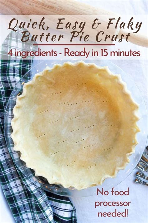 3 Ingredient Pie Crust Artofit