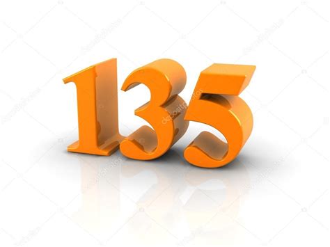 Number 135 Stock Photo By ©elenven 68646609