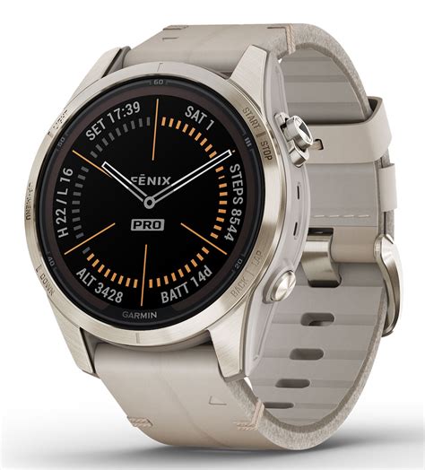 Garmin Fenix S Pro Sapphire Solar Edition Soft Gold Stainless Steel