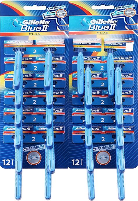 Gillette Blue Ii Plus Maquinillas De Afeitar Desechables Makeup Es