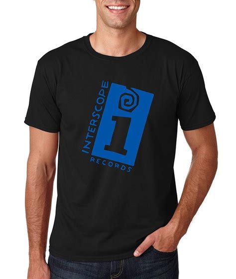 Interscope Records T Shirt Screen Printed On Gildan Softstyle Etsy