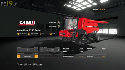 Case IH Axial Flow 9240 Series V 1 0 FS19 Mods Farming Simulator 19