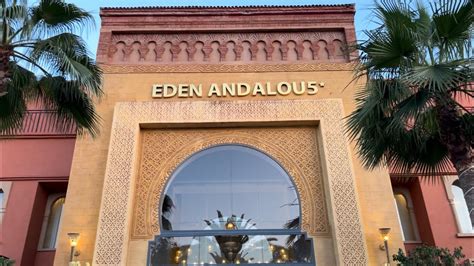 Eden Andalou 5 Aqua Park Spa Hotel Tour Review Marrakech Morocco