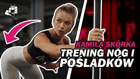 TOP 6 ĆWICZEŃ NA NOGI I POŚLADKI KAMILA SKÓRKA YouTube