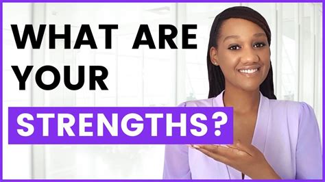 What Are Your Strengths Best 15 Strengths For Interviews Youtube