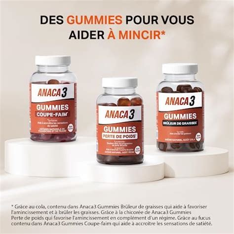 Anaca Gummies Coupe Faim Compl Ment Alimentaire Sans Sucres