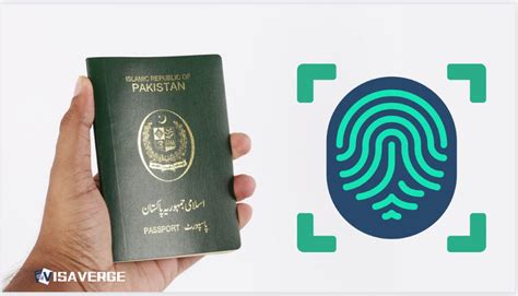 Pakistan E Passports New Biometric Features And Fee Guide