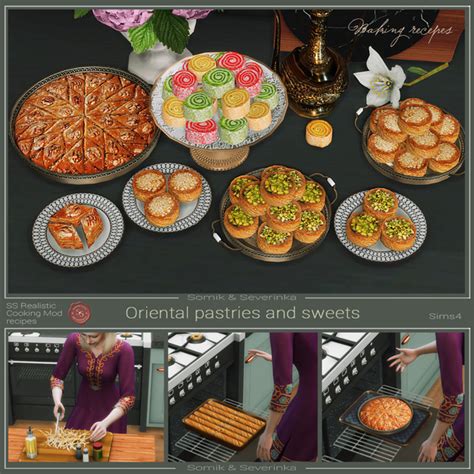 Realistic Cooking Modcookbook S S Black Dahlia The Sims