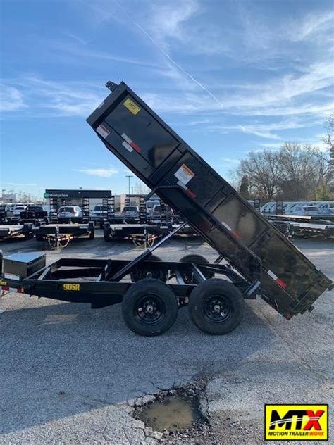 Big Tex X Sr K Dump W Slide In Ramps Mtx Trailer L Big