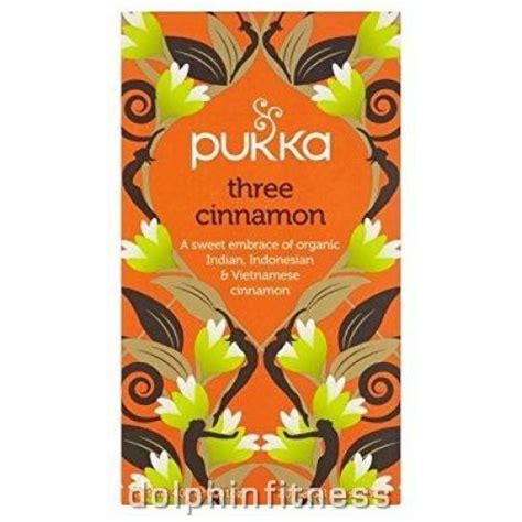 Pukka Organic Three Cinnamon Tea 1 X 20 Teabags