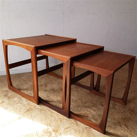 Tables Gigognes Teck G Plan Ann Es C Te Vintage