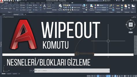 Autocad De Nesneleri Bloklu Objeleri De I Tirmeden Kolayca Gizleme