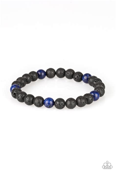 Paparazzi Enlivened Blue Urban Bracelet Unisex