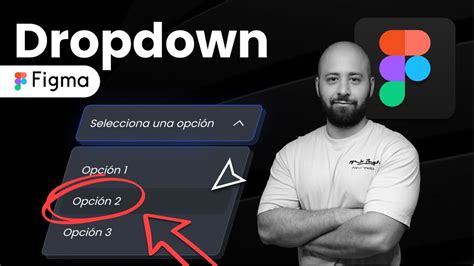 Como diseñar un dropdown interactivo Figma tutorial español 2022