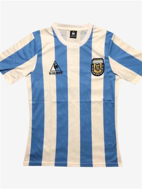 Argentina Home Worldcup Hand Of God Retro Kit