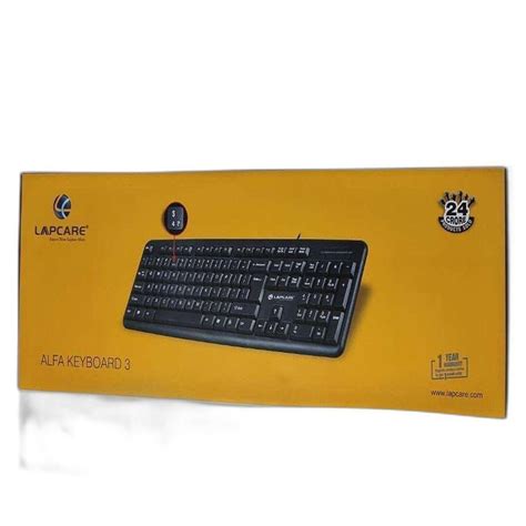 Wired Usb Lapcare Alfa 3 Usb Keyboard At Rs 399piece In New Delhi