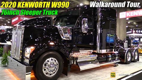 2019 Kenworth W990 76inch Sleeper Exterior And Interior Walkaround