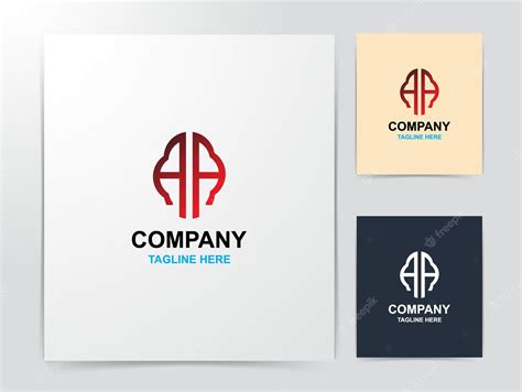 Premium Vector | Creative aa monogram logo design