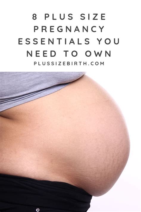 Plus Size Pregnancy Essentials You Need To Own